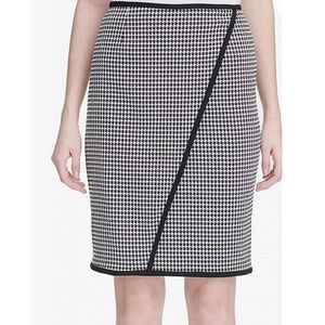 Calvin Klein Houndstooth Skirt